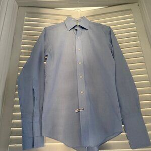 Brooks Brothers Men's Dress Shirt Size 14 1/2- NEEDS CUFFLINKS